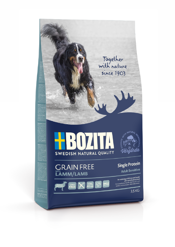 BOZITA Hunde-Trockenfutter Grain Free Lamm